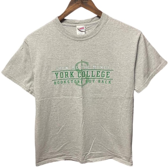Soffe Other - York College Show Me The Money Book Buy Back short sleeve crewneck sport T-shirt